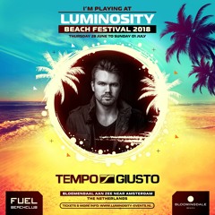 Tempo Giusto LIVE @ Luminosity Beach Festival, Holland, 1-7-2018