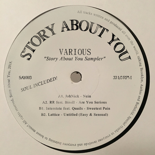 Lattice - Untitled (Easy & Sensual)(SAY003 OUT TODAY!)