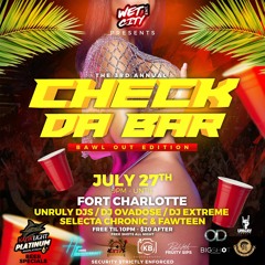 CHECK DA BAR PROMO CD X WCW LIVE AUDIO (DJ OVADOSE)