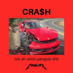 CRA$H/not an artist gangsta shit