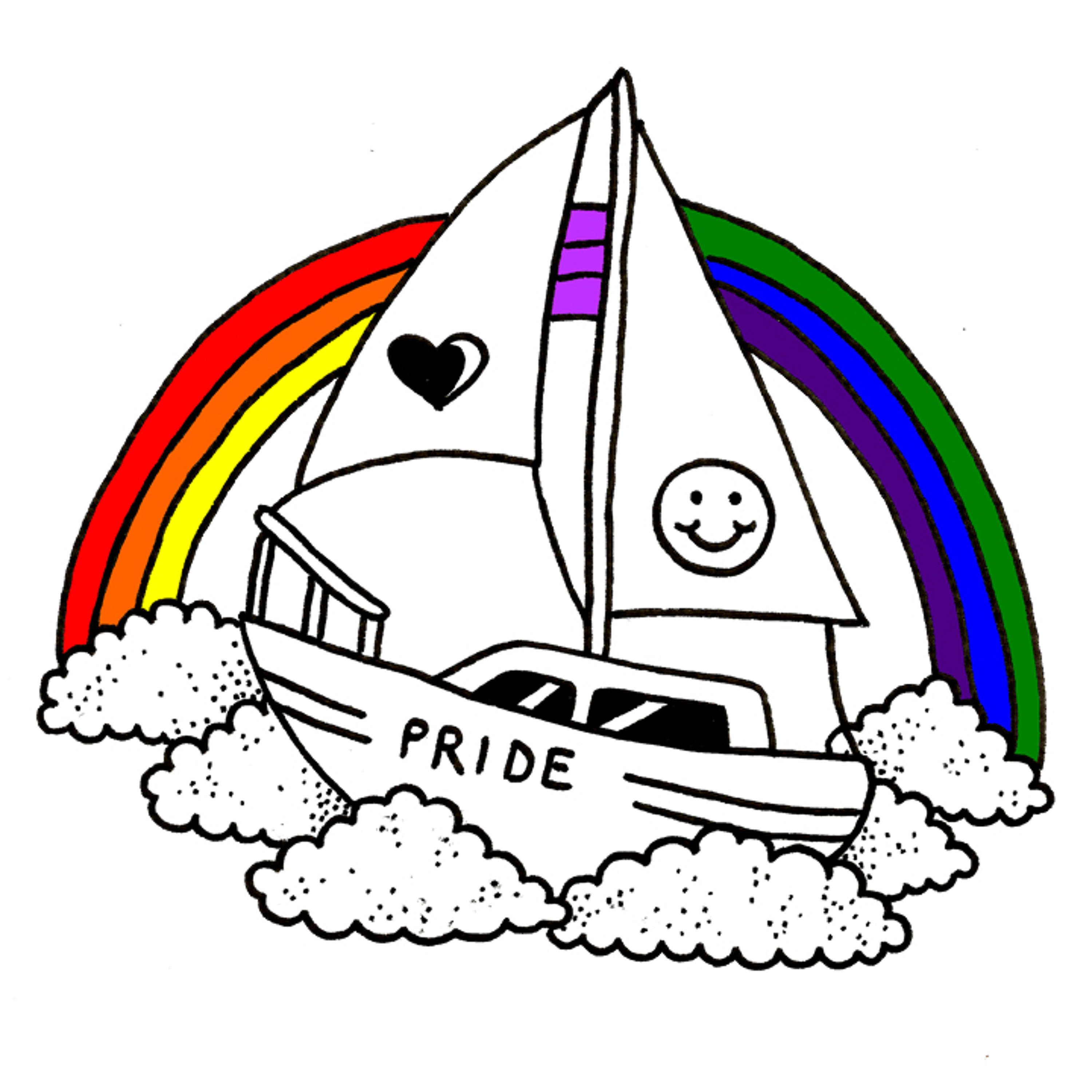 CLUBCAST 019 Father Of Two GUEST MIX (The Pride Boat) 7/20/18 episode artwork
