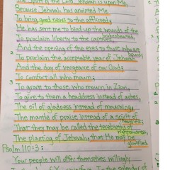 The Spirit Of The Lord (Isaiah 61:1-3)