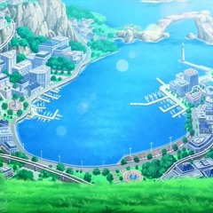 Coumarine City from Pokemon X and Y 「Diamond and Pearl DPPt Style」