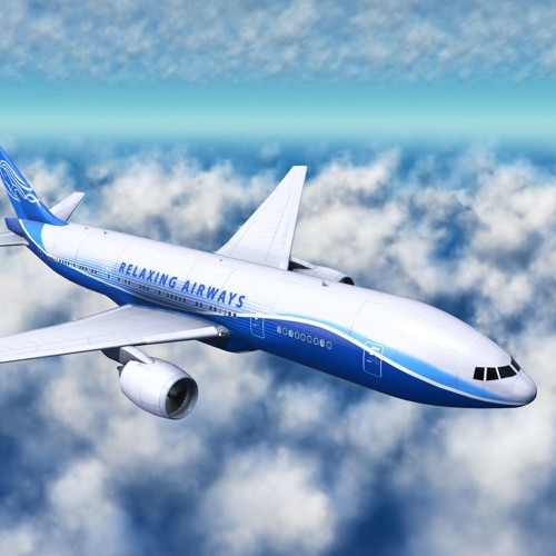 Airplane Sleep Sounds White Noise (75 Minutes)
