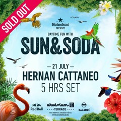HERNAN CATTANEO LIVE @ SUN&SODA Akvarium Budapest 21.07.2018