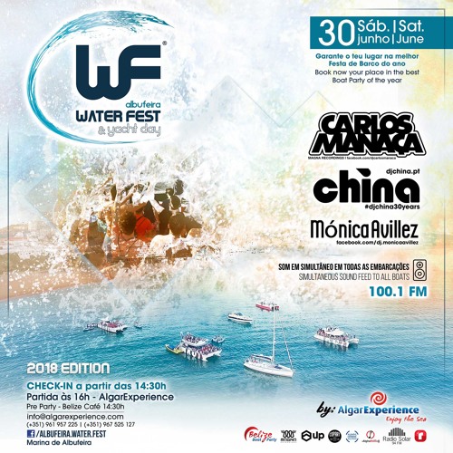 Magna Recordings Radio Show [Worldwide] by Carlos Manaça | LIVE at Albufeira Water Fest 2018