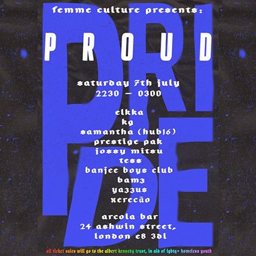 FEMME CULTURE PRESENTS: PROUD ~ KG WARMUP MIX #PRIDE2018