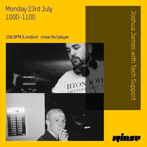 Joshua James with Tech Support - 23rd July 2018
