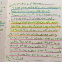 He Gives Power To The Faint (Isaiah 40:29-31)