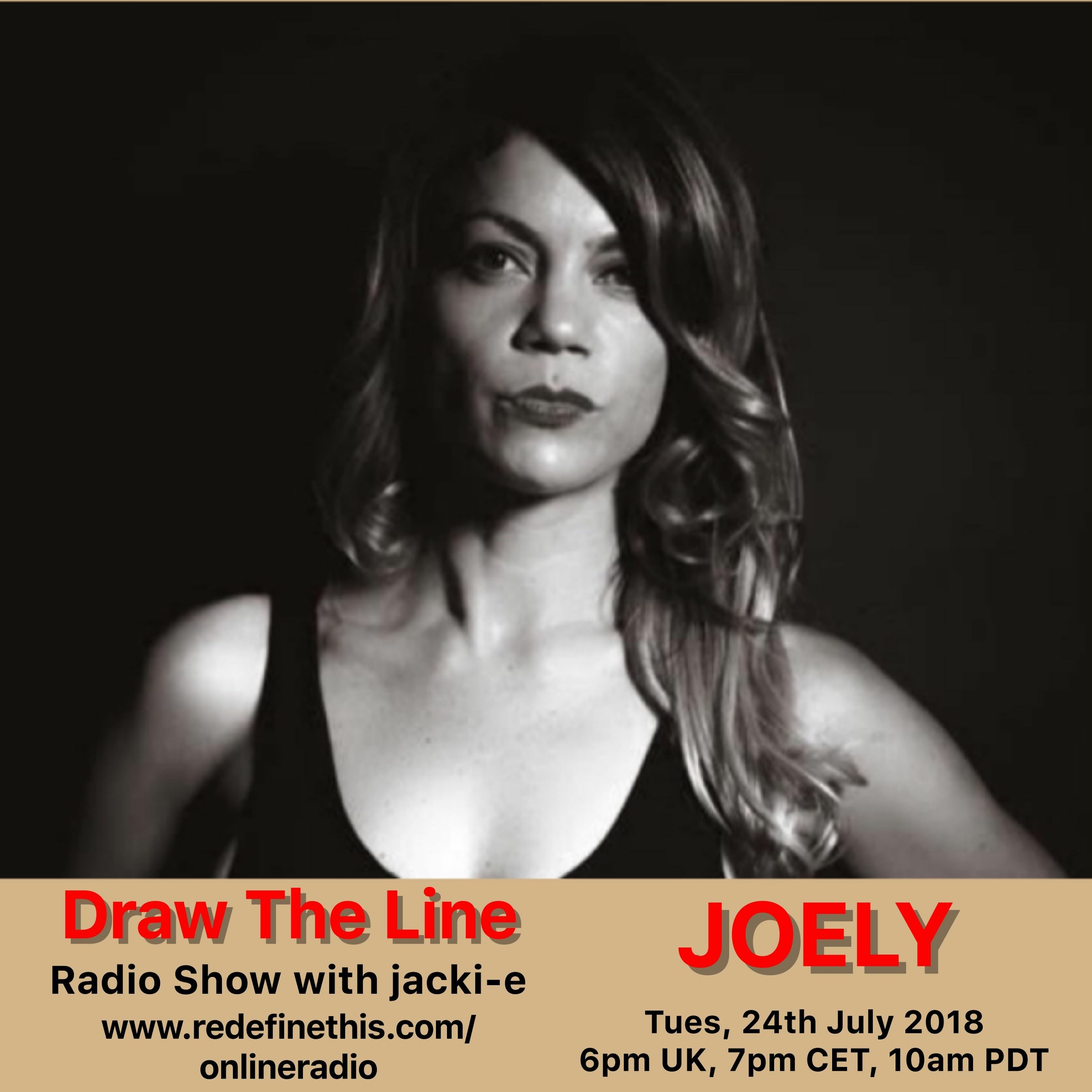 Jacki-E and Draw The Line Radio Show
