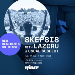 Skepsis with Lazcru & Usual Suspect - 24th July 2018