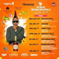 2018 SOCA X DANCEHALL | DEEJBLAZE BIRTHDAY BASH WEEK MIX