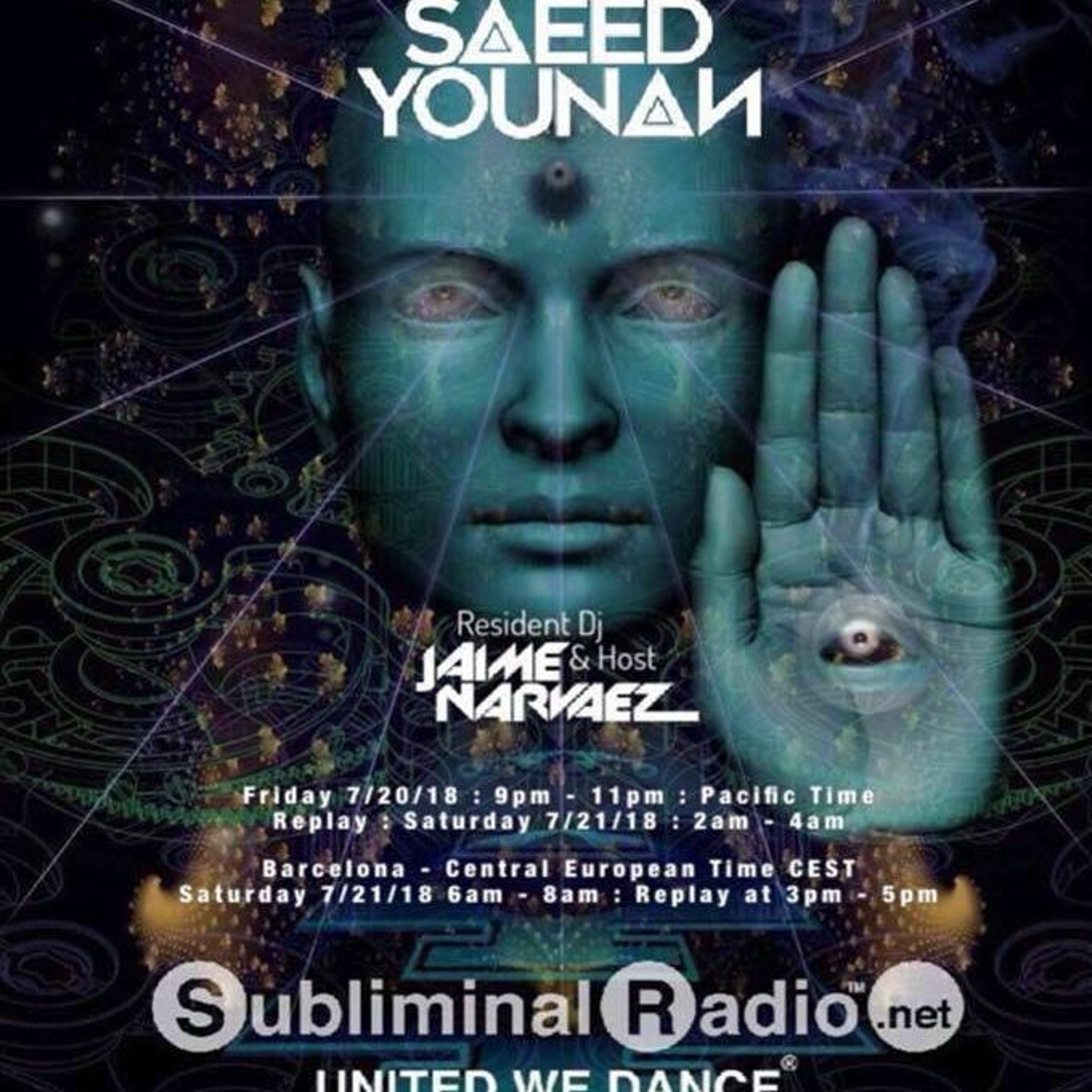 Saeed Younan and Jaime Narvaez | HAH on Subliminal Radio | Show 0015 | 20 July 2018 episode artwork