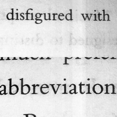 MP Hopkins and Mark Harwood - Disfigured with Abbreviations (excerpt)