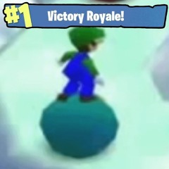 luigi gets a victory royale by doing absolutely nothing