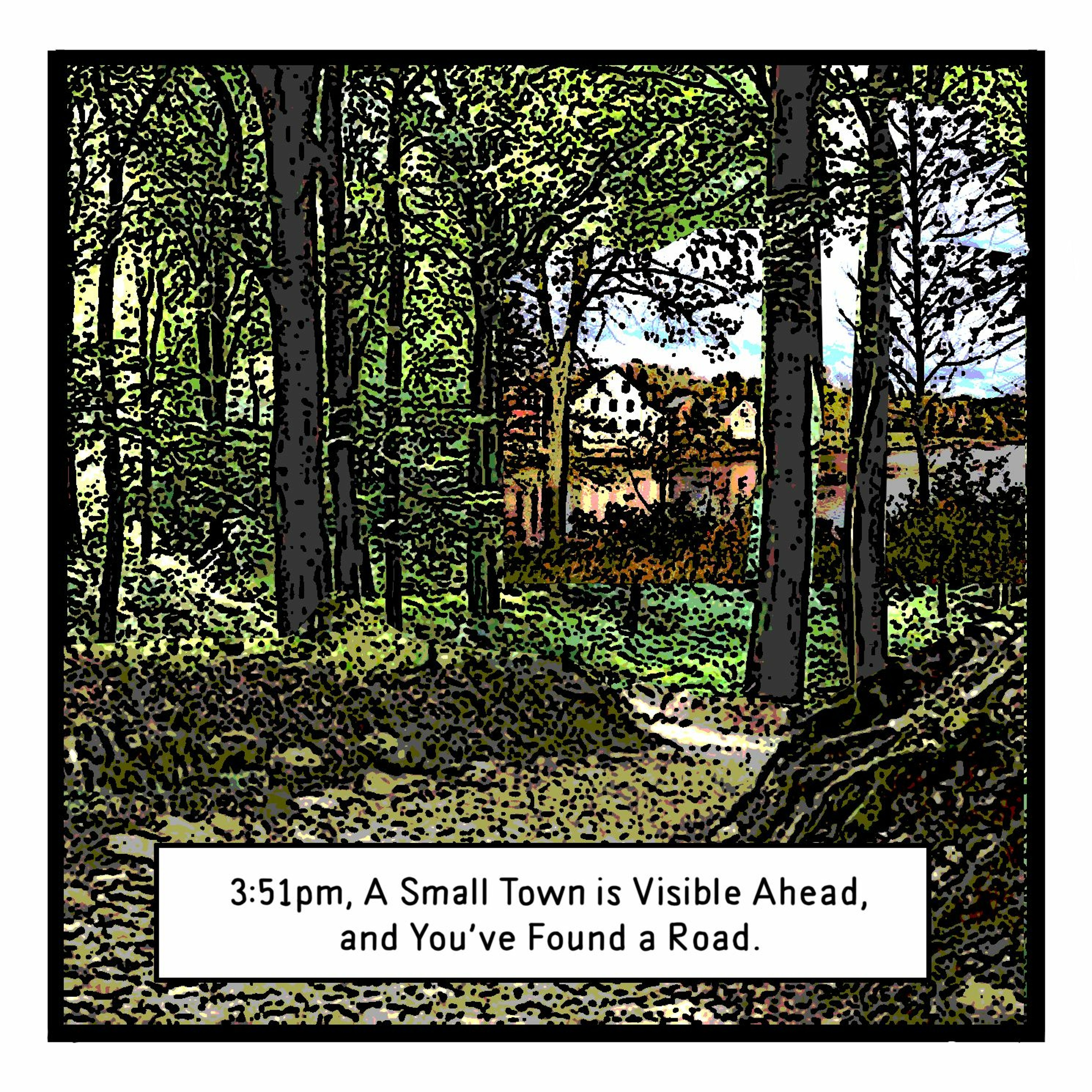 THE BUREAU: 3:51pm, A Small Town is Visible Ahead, and You've Found a Road. episode artwork