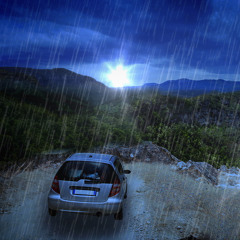 Heavy Rainfall on Car Sleep Sounds (75 Minutes)