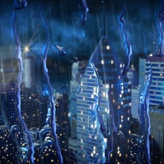 Rain & Thunder in City (75 Minutes)