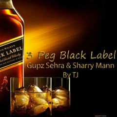 3 Peg Label Black | Gupz Sehra & Sharry Mann By TJ