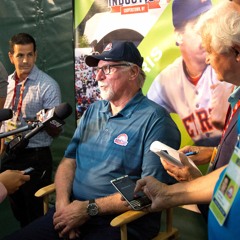 Jack Morris at the Baseball Hall of Fame Press Conference