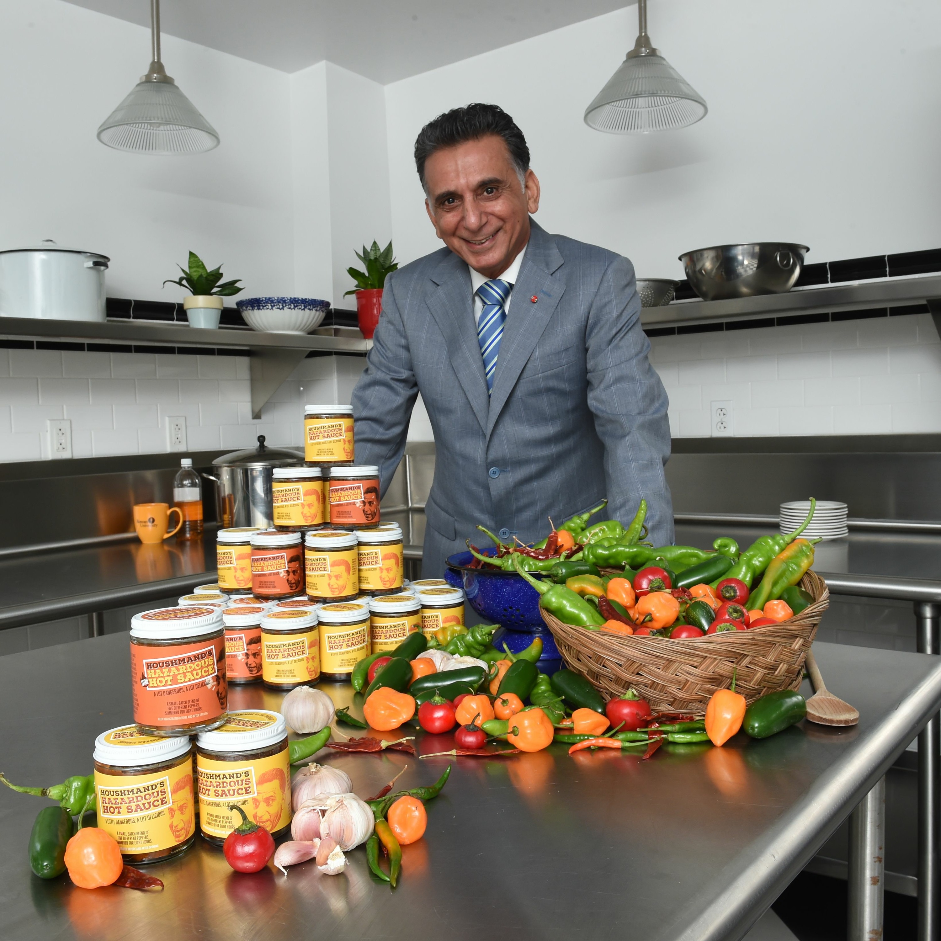 President Dr. Ali Houshmand of Rowan University on making hot sauce for student scholarships episode artwork