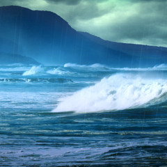 Rain Sounds for Relaxation with Ocean Waves (75 Minutes)