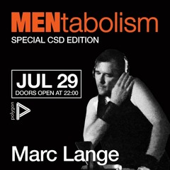MARC LANGE LIVE@POLYGON BERLIN MENTABOLISM GAY PRIDE 29/07/2018