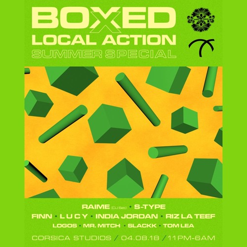 RIZ LA TEEF FUNKY MIX - BOXED X LOCAL ACTION - 4 AUGUST