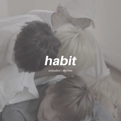 habit by seventeen but they're rehearsing in a stadium and you're outside while it's raining