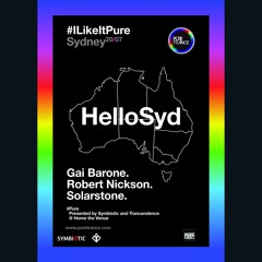 Solarstone, Pure Trance, Sydney 20.07.2018.