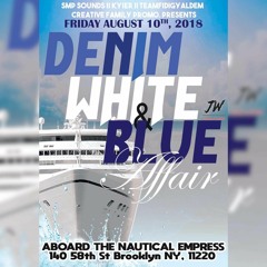 DJ Manny + DJ Kev + DJ Jah Jah - The Denim, White & Blue Affair Boat Ride Cd Making #AUG10