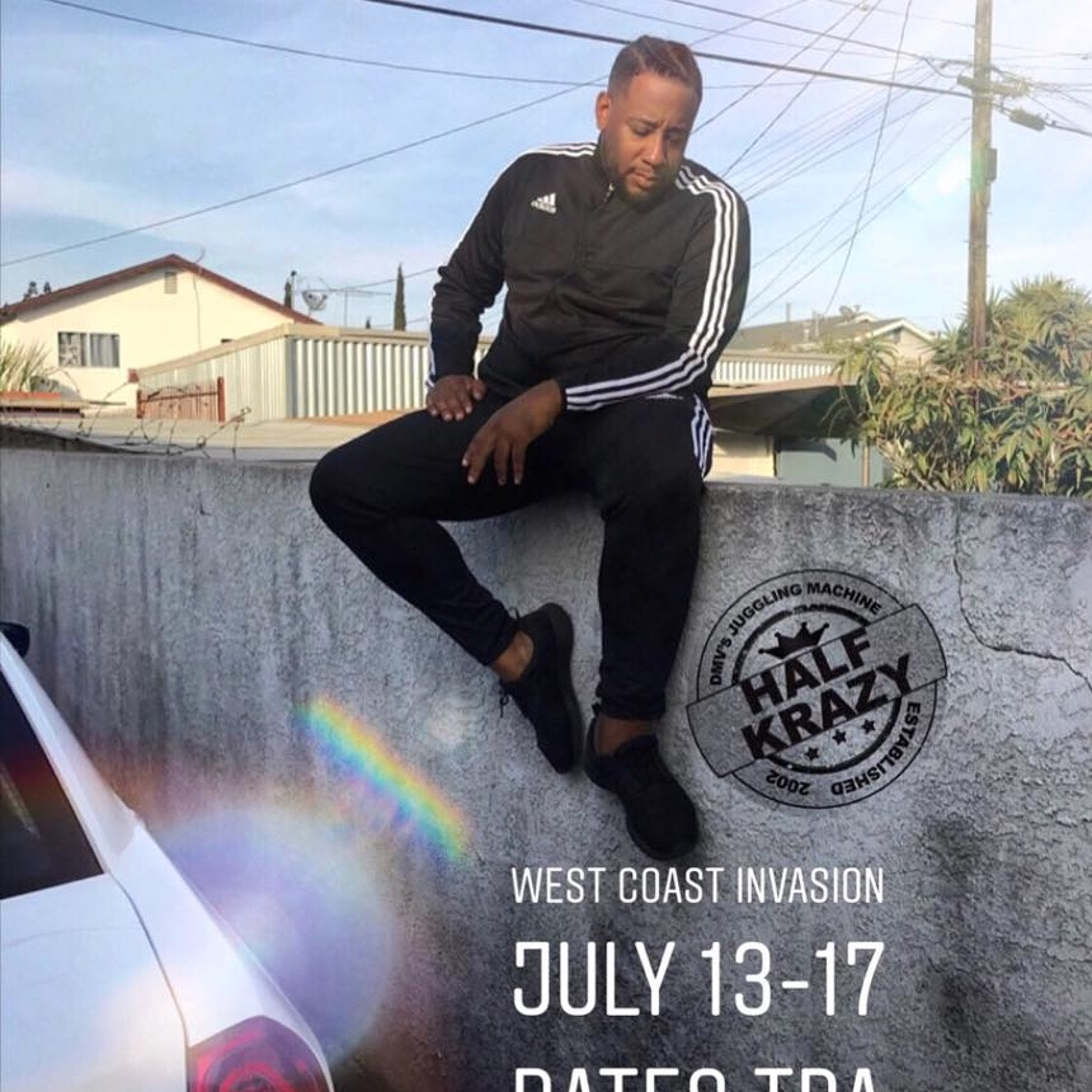 HALF KRAZY LIVE IN L.A. 7/15/18 @ 52ND & VERMONT