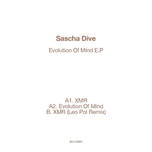 Sascha Dive - XMR  ( BCLTD005 -A1) mastered