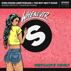 Kris Kross Amsterdam X The Boy Next Door - Whenever (feat. Conor Maynard) (VibeSauce Remix)