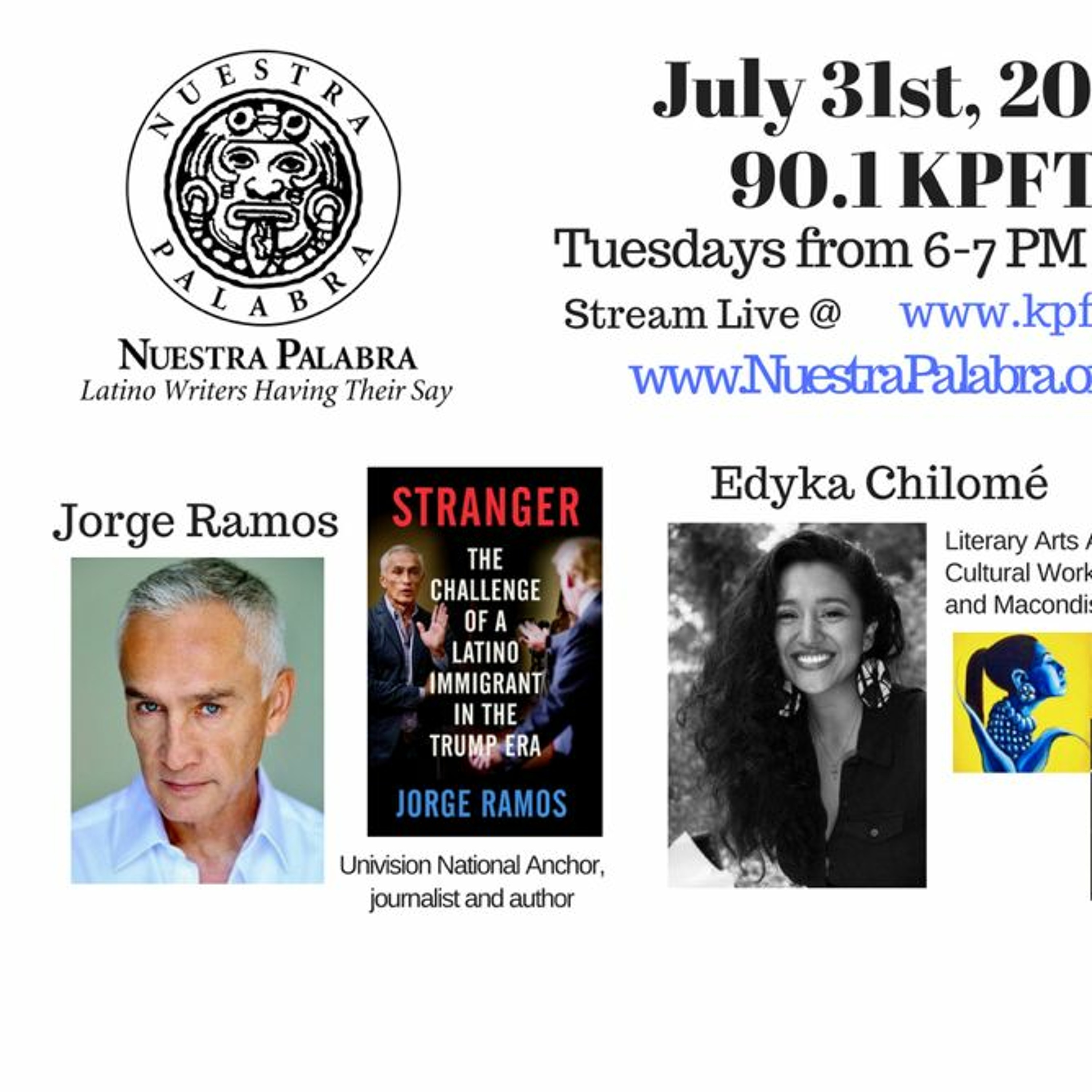Nuestra Palabra: Latino Writers Have Their Say w/ Tony Diaz