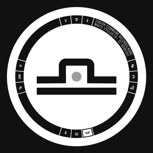 ZC-KORE001 - Sam. C - Tekno Fear - White Cyclus IV - Zodiak Commune Records KORE