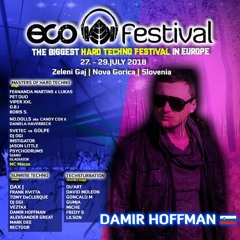 Damir Hoffman Live At Eco Festival, Zeleni Gaj, Slovenia 27 - 07 - 2018