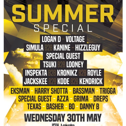 Tsuki B2B Looney with Azza x Grima @ Kronic Bass & Low Down Deep summer bash