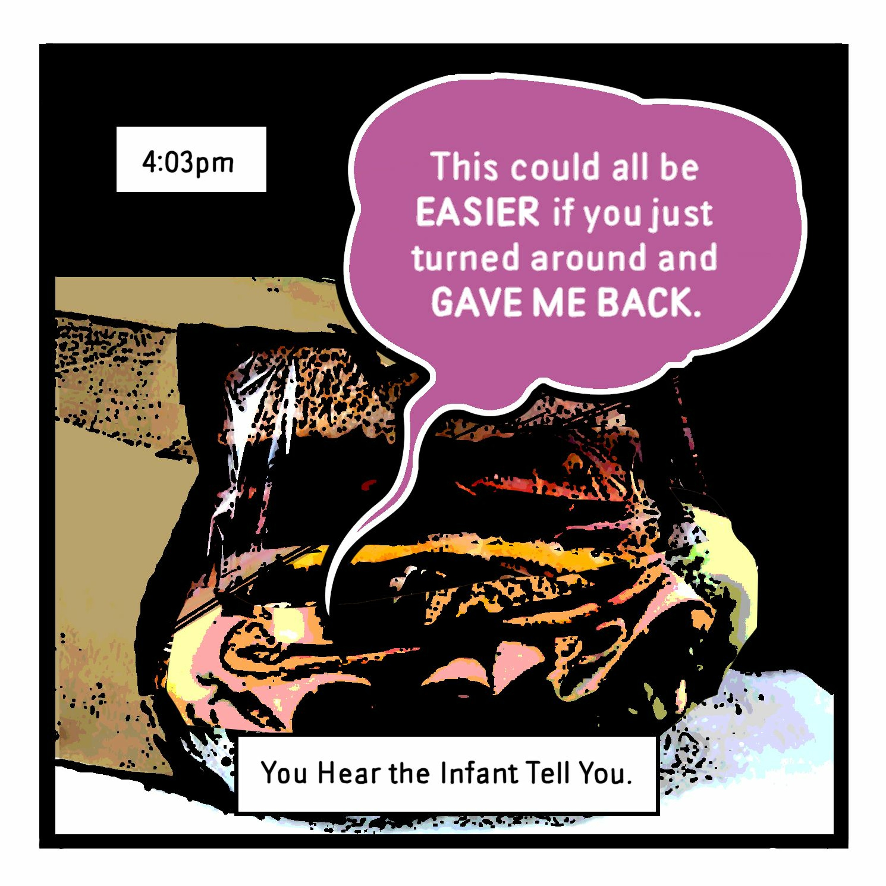 THE BUREAU: 4:03pm, "This Could All Be Easier If You Just Turned Around and Gave Me Back." episode artwork