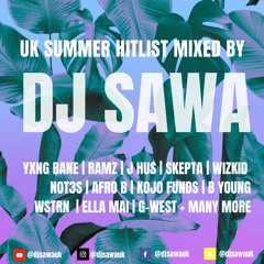 UK Summer 2018 HITLIST Mixed LIVE BY DJ SAWA