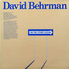David Behrman - On The Other Ocean (1977)