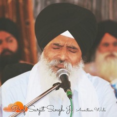 Gur Parmeshar Eko Jaan, Raag Janasamohini (Prof Surjit Singh Ji)