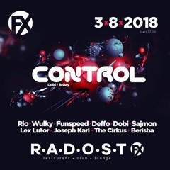 Rio (Studio 54) - Live techno set from Radost Fx (03.08.2018)