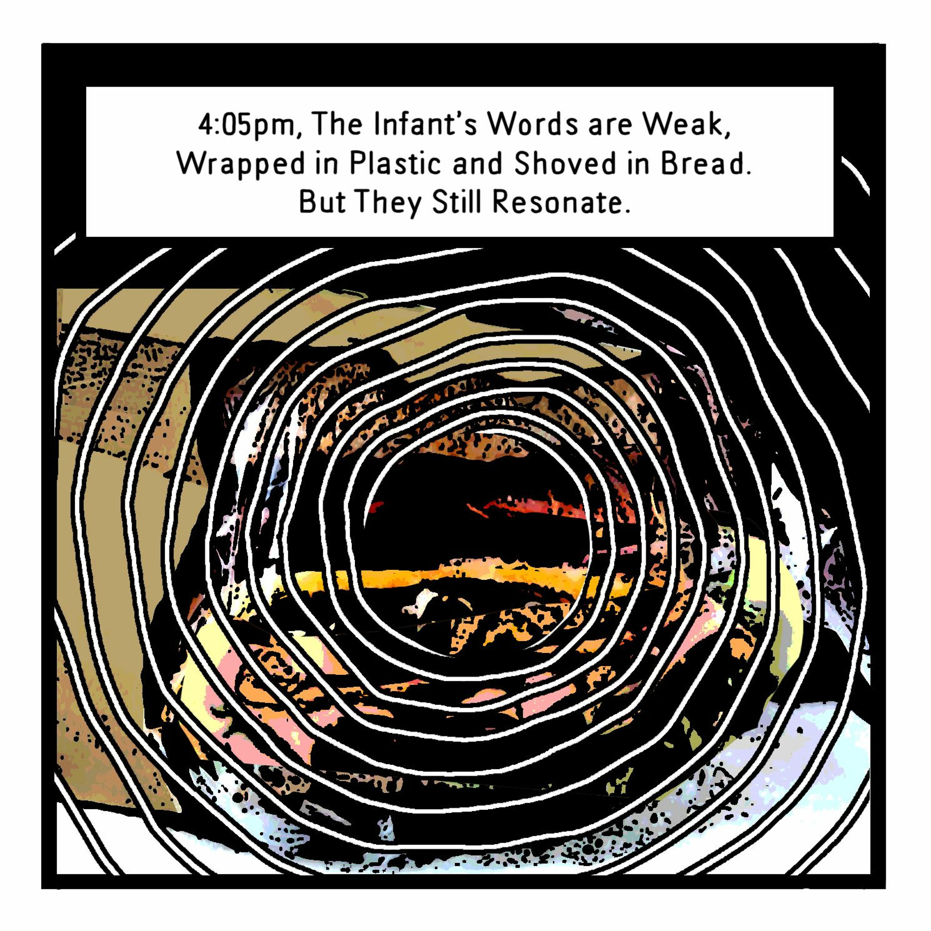 THE BUREAU: 4:05pm, The Infant's Words are Weak, Wrapped in Plastic. But They Still Resonate. episode artwork