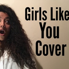 Girls Like You - Maroon 5 ft Cardi B ( Cover By @Habiibazahran )