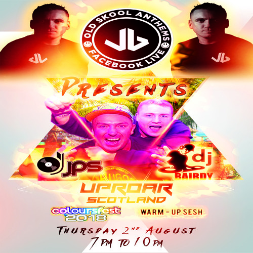 Jamie B: Old Skool Anthems - With Special Guests DJ JPS + DJ Bairdy