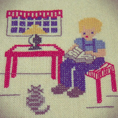 The Little House And The Cat