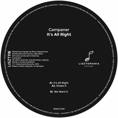 Campaner - It's All Right || EP