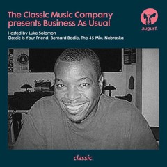 Business As Usual August 2018: Luke Solomon + Special Guest Nebraska
