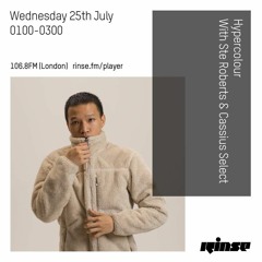 Rinse FM 25th July 2018